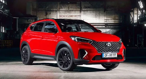 Кроссовер Hyundai Tucson обзавелся версией N Line