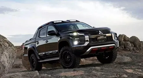 The Mitsubishi L200 pickup debuted in a special edition
