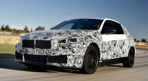 Рассекречены первые фото нового BMW 1-Series