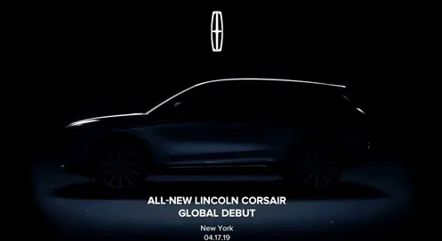 Lincoln Corsair crossover debuts in New York