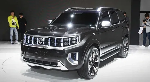 Kia Mohave Masterpiece concept car debuted in Seoul