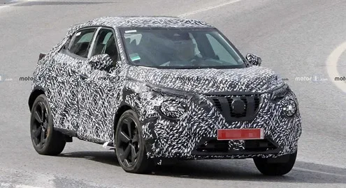 Новый Nissan Juke замечен на тестах