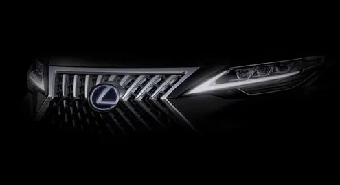 Lexus will present a mysterious model in Shanghai