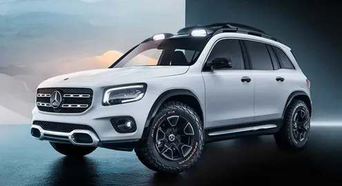 Кроссовер Mercedes-Benz GLB полностью рассекречен