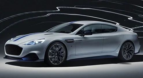 The electric Aston Martin Rapide E has officially debuted