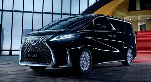 Первый минивэн от Lexus презентовали в Шанхае