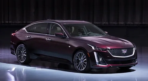 Cadillac CT5 sedan debuted in New York