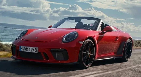 Новый Porsche 911 обзавелся версией Speedster