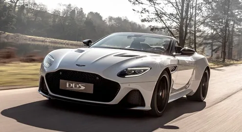 Кабриолет Aston Martin Superleggera Volante дебютировал официально