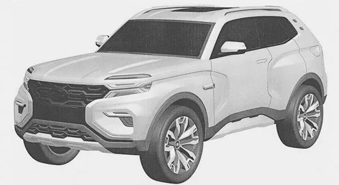 First images of the new Lada Niva declassified