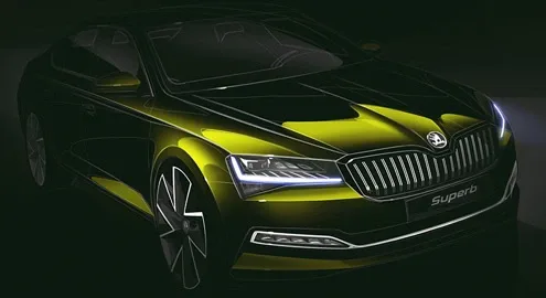 Skoda анонсировала дебют обновленного Superb