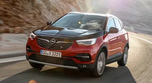 Кроссовер Opel Grandland X превратили в гибрид