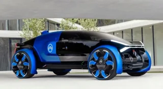 Citroen представил яркий электрокар