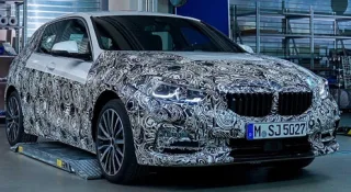 Новый BMW 1-Series частично рассекретили