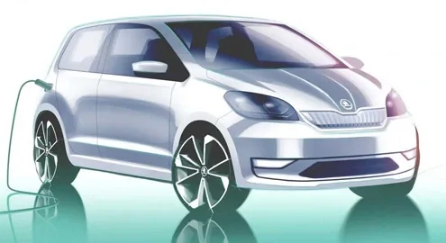 Skoda анонсировала дебют электроверсии хэтчбека Citigo