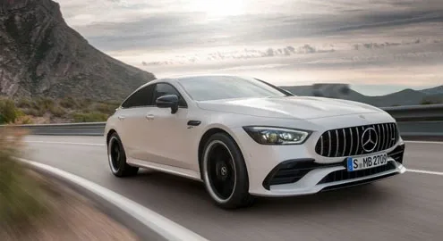 The four-door Mercedes-AMG GT will become a hybrid