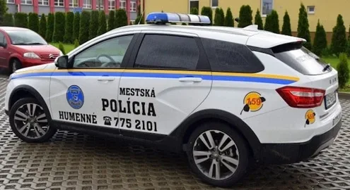 Slovak police switched to Ladas
