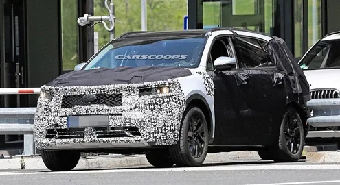 New Kia Sorento hit the tests