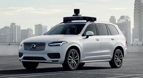 Volvo presented the first production self-driving car