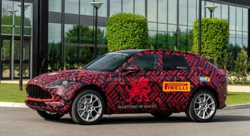 Production of the Aston Martin DBX crossover has started