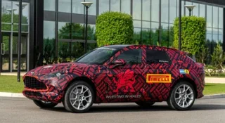 Production of the Aston Martin DBX crossover has started
