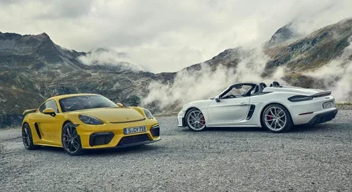 Porsche 718 Cayman GT4 became more powerful