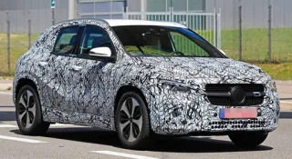 New Mercedes-Benz GLA hit the tests