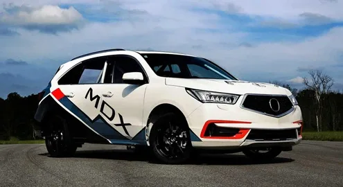 The Acura MDX crossover was turned into a sports car