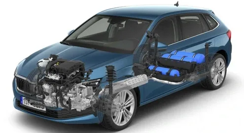 Skoda Scala received a version with LPG