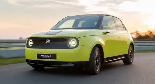 The power of Honda's first electric car has become known