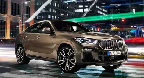 The new BMW X6 has officially debuted