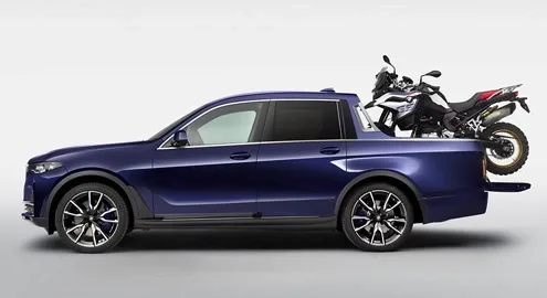 Кроссовер BMW X7 превратили в пикап