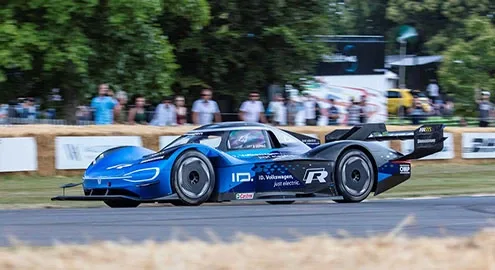 Volkswagen ID. R broke the record of a Formula-1 car