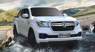 Китайская марка Dongfeng начала выпускать электропикапы