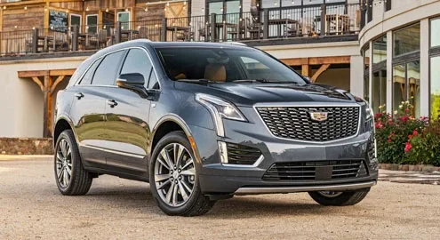 The Cadillac XT5 crossover has been slightly updated