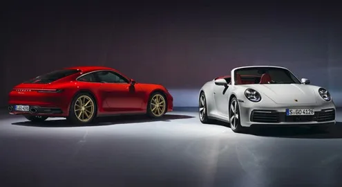 Новый Porsche 911 показали в базовой версии
