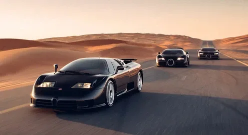 Новый гиперкар Bugatti удивит мощностью