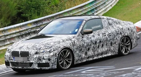 Новый BMW 4-Series выехал на тесты