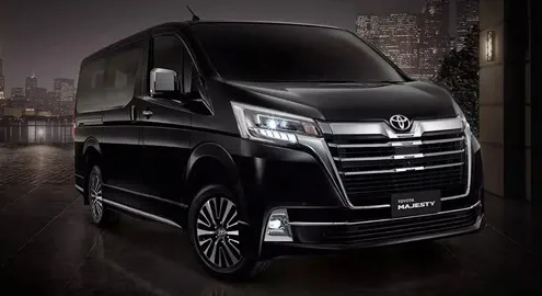 Toyota has presented a luxurious minivan