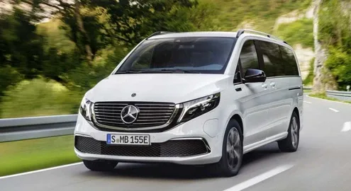 Mercedes-Benz EQV electric minivan went into production