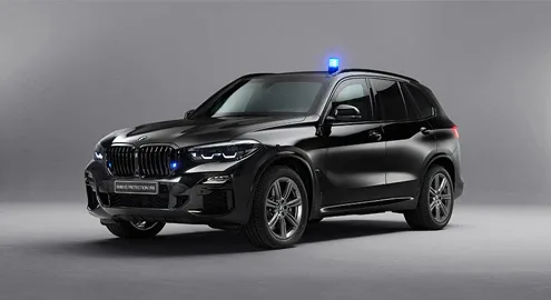 The BMW X5 crossover has acquired an armored version