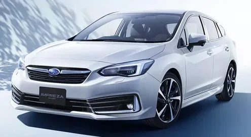 Subaru Impreza underwent a restyling