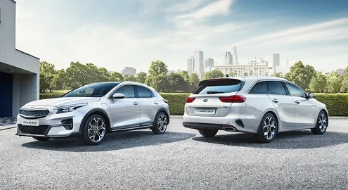 Kia Ceed SW and XCeed received hybrid versions