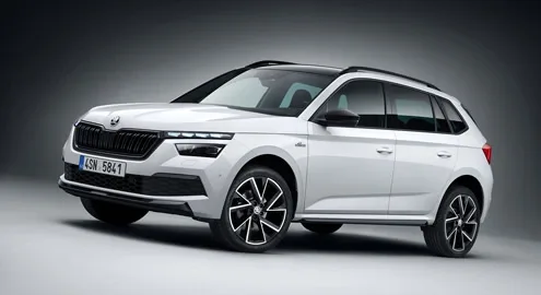 Skoda Karoq crossover received the Monte Carlo version