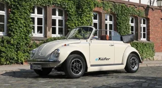 Volkswagen Beetle turned into an electric car