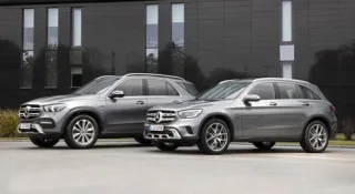 Mercedes-Benz introduced two hybrid crossovers
