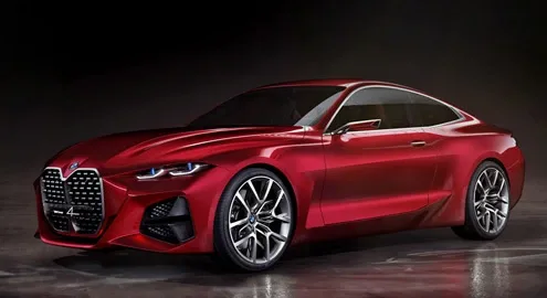 The conceptual BMW 4-Series was presented in Frankfurt