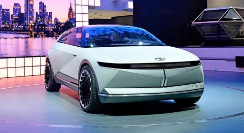 Hyundai 45 EV concept hinted at future electric cars
