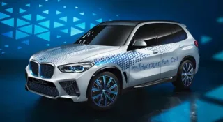 BMW X5 crossover converted to hydrogen