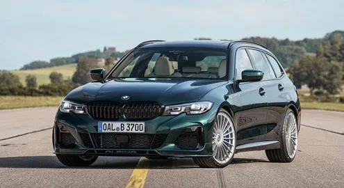 Alpina has presented its own version of the new BMW 3-Series